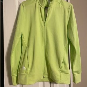 Adidas lime green jacket